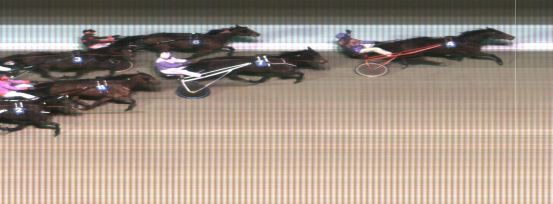 Målfoto for løp 2 på bane MO den 06.02.2018