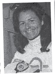 Ruth Hegard fikk profesjonell jockeylisens i 1969